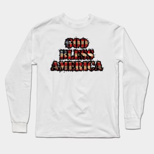 God Bless America Long Sleeve T-Shirt